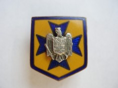 ROMANIA - INSIGNA STRAJA TARII, FORMAT MIC , 1937 , CAROL II , IM1.198