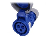 Conector AC soclu mamă 16A 230V IP67