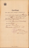 HST A901 Certificat de naștere 1929 Căvăran