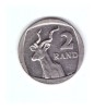 Moneda Africa de Sud 2 rand 2015, stare foarte buna, curata, Fier
