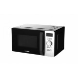 Cumpara ieftin Cuptor cu microunde Heinner, 20 l, 700 W, Control digital, Display LED, Timer, Blocare acces copii, Negru/Inox