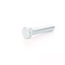 Surub cu cap hexagonal, filetat complet, otel, zincat alb, M18 x 100 mm