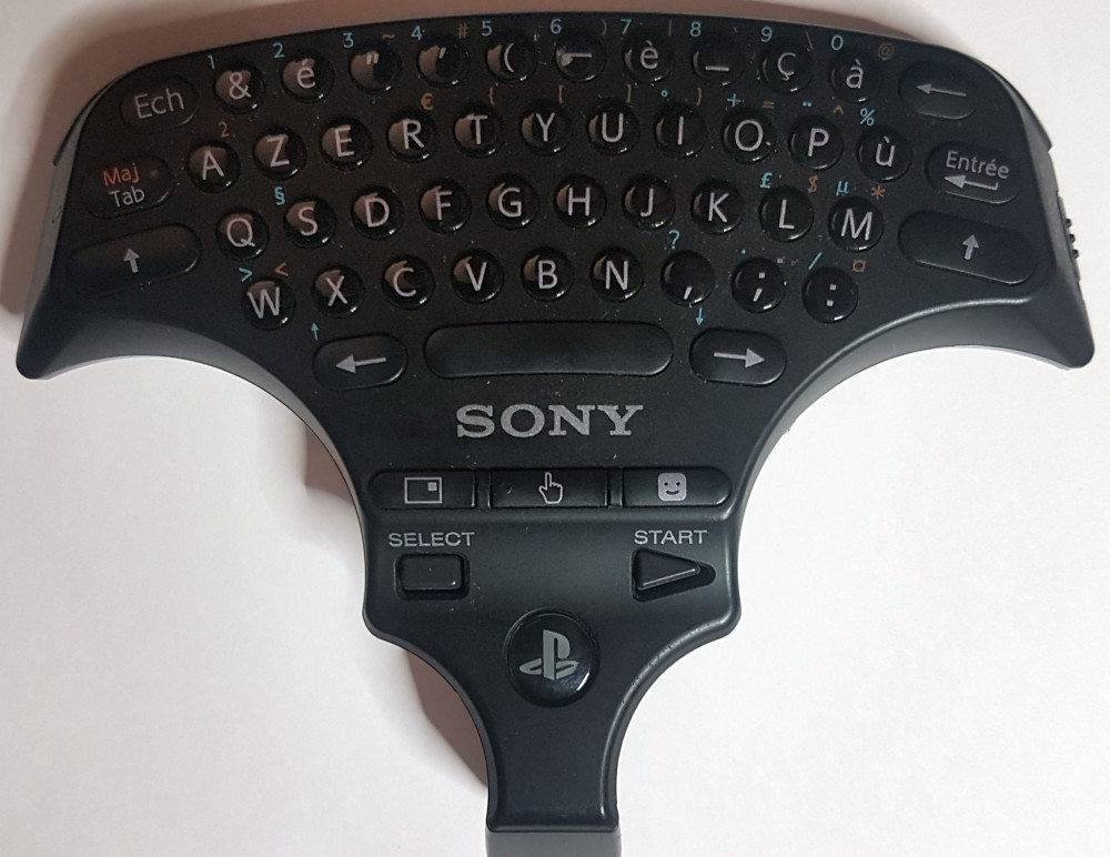PS3 Sony Wireless keypad tastatura pt maneta controller Playstation 3  CECHZK1FR, Alte accesorii | Okazii.ro