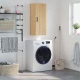 VidaXL Dulap montat pe perete, stejar sonoma, 34,5x34x90 cm