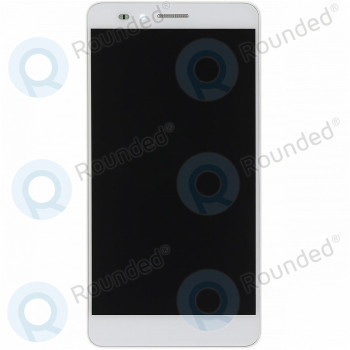 Huawei Honor 5X (KIW-L21) Capac frontal modul display + LCD + digitizer alb foto
