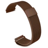 Cumpara ieftin Curea tip Milanese Loop compatibila cu Garmin Vivoactive 4, Telescoape QR, 22mm, Coffee