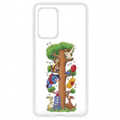 Husa Samsung Galaxy S20 Plus Silicon Transparenta Model Winnie The Pooh Tree foto