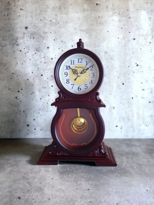 Ceas negru cu pendul 40 cm foto