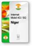 eSIM Internet Niger 2GB, 15 Zile - Netsim, Economic, Date Mobile, Fara Roaming