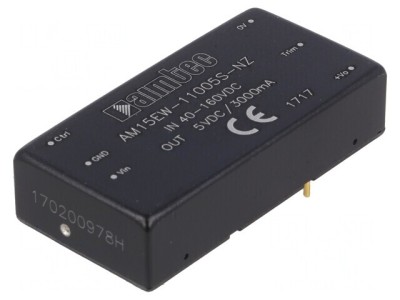 Convertor DC/DC 15W 40-160V la 5V 3A AM15EW-11005S-NZ foto
