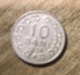 MNDRO Romania moneda 10 bani 1956 RPR