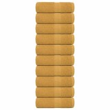 Gossi prosoape de oaspeti, frogn, 10 buc., aurii, 30x50 cm, 360 g/m2