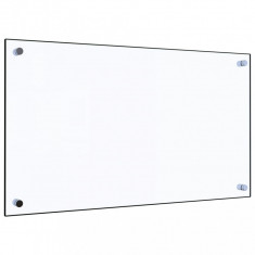 Panou antistropi bucătărie transparent 70x40 cm sticlă securiz.