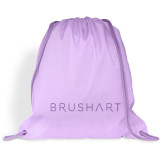 BrushArt Accessories Gym sack lilac sac cu șnur Lilac 34x39 cm