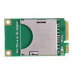 Adaptor Mini PCIe, msata SSD la SD, SDXC Card