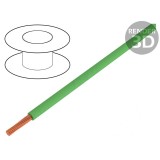 Cablu electric litat Cu 2,5mm2 PVC verde