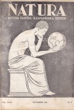 Natura. Revista pentru raspandirea stiintei, anul XXXIV, nr. 9, septembrie 1945