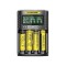 Incarcator inteligent Nitecore UMS4, Incarcator USB, Mod QC