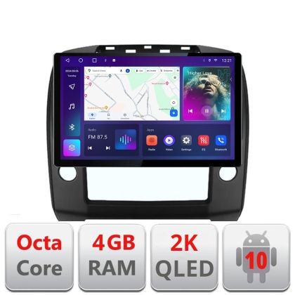 Navigatie dedicata Nissan Navara Pathfinder 2005-2010 N-NAV5 Edonav ecran 13&quot; 2K 8 si 128 Android Waze USB Navigatie 4G 360 Toslin CarStore Technology