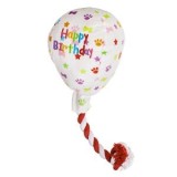 Jucărie pentru caine: Balon 'Happy Birthday' cu efecte sonore, CMCLASS
