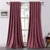 Set draperii soft cu rejansa transparenta cu ate pentru galerie, Super, 250x270 cm, densitate 200 g/mp, Roz, 2 buc