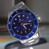 Ceas barbatesc elegant, curea metalica argintie, mecanism quartz, display analog, Oem