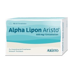 Supliment alimentar Aristo Alpha Lipon Acid alfa-lipoic 600 mg, 60 tablete