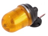 Semnalizator luminos ambră IP65 Q100LW-12/24-A