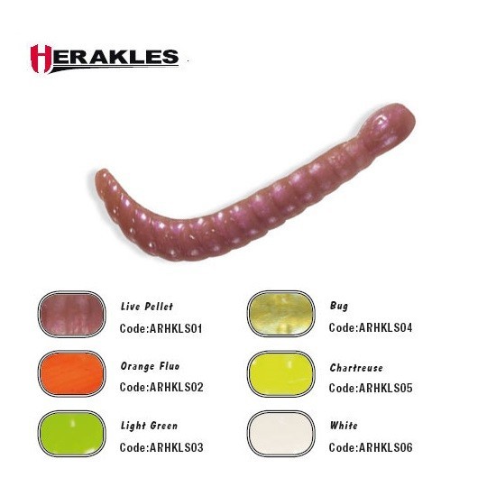 Rotor Worm Colmic Herakles 2.8cm ORANGE FLUO