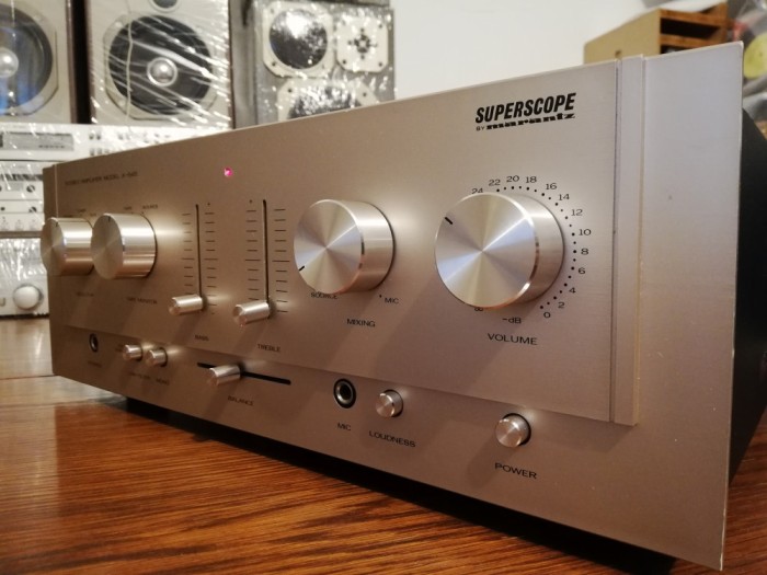 Amplificator Stereo MARANTZ-SUPERSCOPE A 545 - RAR/Vintage/Japan/Stare Perfecta