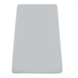 Cearceaf pat cu elastic Heinner 140x200 cm Gri 100% Bumbac