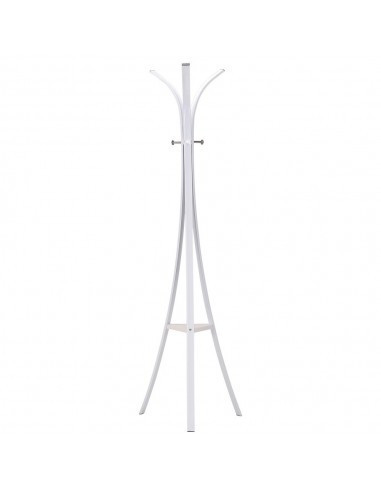 Cuier metalic tip pom SL Gent, 6 agatatori, alb