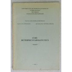 CURS DE TEHNICA FARMACEUTICA de ANA MARIA DUMITRESCU ...VICTORIA HIRJAU , 1995