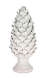 Cumpara ieftin Set 2 decoratiuni Con portelan alb 17x38.5 cm