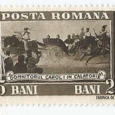 Romania, LP 128/1938, Centenarul nasterii regelui Carol I, eroare, MNH