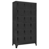 Cumpara ieftin Fiset, antracit, 90x40x180 cm, otel