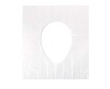 Set 50 de folii de unica folosinta pentru scaunul de toaleta TopBazar, 50 piese, transparent, 48 x 40 cm