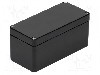 Carcasa poliester, 75mmx160mmx75mm, IP66, RAYCHEM RPG - GJB-1607575BK