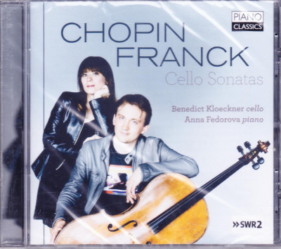 CD Clasica: Chopin / Cesar Franck - Sonate pentru violoncel (original, SIGILAT ) foto