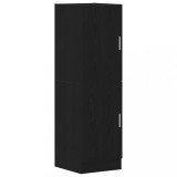 Cumpara ieftin Dulap de bucatarie, negru, 38x41,5x131,5 cm, lemn prelucrat