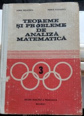 Teoreme ?i probleme de analiza matematica - Sorin Radulescu, Marius Radulescu foto