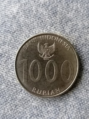 MONEDA - 1000 RUPIAH 2010 - Indonezia. AUNC. foto