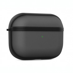 Husa TPU NEVOX StyleShell Invisio pentru Airpods Pro, Neagra - Transparenta