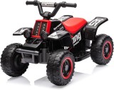 ATV electric pentru copii, Kinderauto CUBA 35W 6V cu telecomanda inclusa, neagra