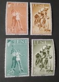 Ifni 1958 &ndash; Seria completă &bdquo;Pro Infancia &ndash; Sport&rdquo; (4 timbre) MNH-A40