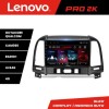 Navigatie Hyundai Santa Fe Lenovo Kit-008 8 core QLED 2K 4+64 360 Android Waze USB Navigatie Internet Youtube Radio CarStore Technology