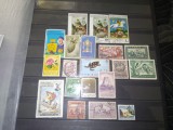 TIMBRE CEYLON INDONESIA ETC, Nestampilat