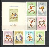 Romania.1968 Olimpiada de vara MEXIC TR.255, Nestampilat