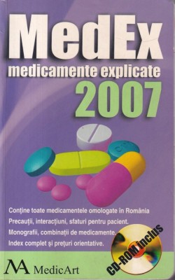 MedEx. Medicamente explicate 2007 foto