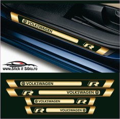 Set Protectie Praguri Volkswagen R Line ? Stickere Auto foto